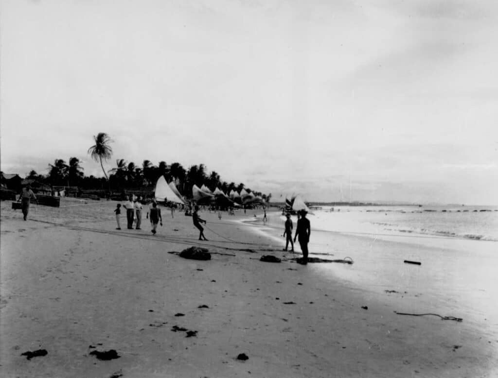 Praia de Iracema, Jangadeiros